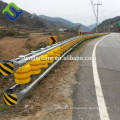 Easy replace Highway guardrail anti crash roller barrier